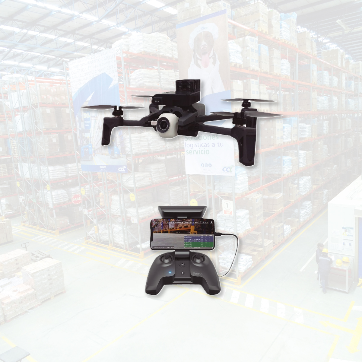 Dron con IA para dimensionamiento